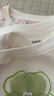 巴拉巴拉童裝兒童短袖t恤抑菌女童圓領(lǐng)上衣小童寶寶夏裝甜美洋氣 本白-抗菌-10101 120 曬單實(shí)拍圖