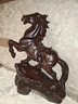 刻木東方黑檀木雕馬擺件工藝品實(shí)木雕刻生肖馬年辦公室裝飾馬到成功擺件 B黑檀木新馬到成功高40厘米 曬單實(shí)拍圖