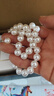 DAISY DREAM施家珍珠散珠串珠手鏈項鏈手串頸鏈配飾DIY手工材料小米珠飾品女 10mm施家珍珠【60顆】長(cháng)約60cm 曬單實(shí)拍圖