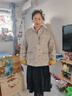 雪夕（XUEXI）媽媽秋冬小香風(fēng)夾棉保暖棉衣厚款外套中老年女裝洋氣棉服50歲襖子 曬單實(shí)拍圖
