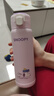史努比（SNOOPY）保溫杯彈跳蓋杯子316不銹鋼大容量便攜學(xué)生水杯茶杯車(chē)載杯男女 紫 曬單實(shí)拍圖