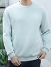 李寧（LI-NING）運動(dòng)衛衣男26春季圓領(lǐng)套頭無(wú)帽簡(jiǎn)約純色寬松休閑鍛煉健身長(cháng)袖上衣 曬單實(shí)拍圖