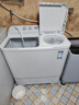 海爾（Haier）半自動(dòng)洗衣機雙缸雙桶家用大容量雙電機強勁動(dòng)力深層去污洗脫分離動(dòng)平衡脫水老式洗衣機 以舊換新 【新品13公斤】小神泡凈洗+強力去污+一級能效 雙缸 曬單實(shí)拍圖