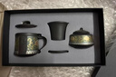 愛(ài)奢爾年會(huì )伴手禮商務(wù)禮品紫砂壺泡茶杯子禮盒茶具套裝員工新年禮物男士 三畝陶茶具紫砂壺茶杯男士泡茶專(zhuān)用茶水分離杯禮盒4件 退休爸爸父親生日禮物男老師長(cháng)輩實(shí)用客戶(hù)周年慶紀念品 曬單實(shí)拍圖