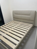 京東京造家居潮汐真皮床 頭層牛皮實(shí)木框架 主臥雙人床1.5×2米 曬單實(shí)拍圖