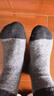 FitonTon4雙羊毛襪男士中筒襪秋冬季加絨加厚雪地襪保暖毛圈厚襪子長(cháng)襪 曬單實(shí)拍圖