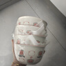 釉下彩可愛(ài)卡通碗碟套裝家用高顏值陶瓷碗筷盤(pán)餐具 小豬碗4碗 4件套 曬單實(shí)拍圖