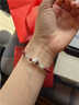 BOEAY999純銀馬上有錢(qián)和田玉紅繩手鏈女款2026新款送女生生日禮物女士 【免費刻字】999純銀馬上有錢(qián)和田玉朱砂手串 曬單實(shí)拍圖