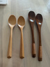 唐宗筷  櫸木小勺子19*3.7cm*2支裝 湯勺湯匙調羹攪拌勺 長(cháng)柄兒童輔食 曬單實(shí)拍圖