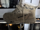 回力(Warrior)男靴加絨保暖馬丁靴子男士休閑鞋子男0816 卡其加絨 43 曬單實(shí)拍圖