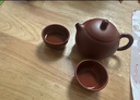 百年利永宜興紫砂壺純手工原礦朱泥西施喜樂(lè )一壺兩杯功夫茶具送長(cháng)輩禮物 西施·喜樂(lè )-朱泥【一壺兩杯】 220ml 曬單實(shí)拍圖
