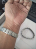 防靜電彈力鈦鋼手鏈無(wú)線(xiàn)物理快速去除靜電能量手環(huán)個(gè)性精美手飾品 1個(gè)裝【超強防水】佩戴舒適 曬單實(shí)拍圖