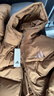 阿迪達斯（adidas）男 運動(dòng)型格系列 PUFFY DOWN JKT 中長(cháng)羽絨服 JV6189 沙漠棕 M 曬單實(shí)拍圖
