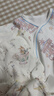 哈尼天空新生嬰兒春秋連體衣女滿(mǎn)月寶寶春裝早春純棉春季嬰幼兒打底衣服 星空云 73cm 曬單實(shí)拍圖