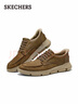 斯凱奇（Skechers）新年禮物商務(wù)休閑鞋男鞋2026春季一腳蹬閃穿鞋通勤豆豆鞋205479 曬單實(shí)拍圖