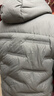 安踏面包羽絨服丨六度芯戶(hù)外鵝絨管道羽絨服男士冬季連帽保暖外套 曬單實(shí)拍圖