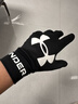 安德瑪（Under Armour）手套冬季騎行保暖防風(fēng)防寒摩托電動(dòng)自行車(chē)觸屏跑步滑雪加絨熱手套 曬單實(shí)拍圖