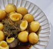 精選優(yōu)質(zhì)慢腌無(wú)鉛工藝裹泥客家鵪鶉蛋溏心黃金小松花皮蛋變蛋涼拌 42枚 曬單實(shí)拍圖