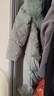 奧豚羽絨服女冬季新款時(shí)尚加厚狐貍毛中長(cháng)款過(guò)膝潮外套 綠色 S  曬單實(shí)拍圖