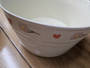 友來(lái)福陶瓷碗雙耳家用湯碗泡面碗沙拉碗螺螄粉麻辣燙碗拉面碗10英寸 曬單實(shí)拍圖