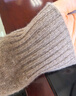 京東京造羊絨衫女100山羊絨秋冬新厚款針織毛衣 高領(lǐng)奶杏色 M 曬單實(shí)拍圖