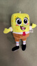 Spongebob正版海綿寶寶毛絨玩具公仔鑰匙扣掛件派大星蟹老板章魚(yú)哥書(shū)包掛件 11cmQ版海綿寶寶掛件 【正版授權】 曬單實(shí)拍圖