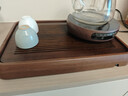 唐豐小型茶盤(pán)家用簡(jiǎn)約功夫茶具茶托盤(pán)長(cháng)方形儲水式排水瀝水干泡茶臺 素影茶盤(pán) 曬單實(shí)拍圖