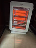 美的（Midea）小太陽(yáng)取暖器電暖器暖風(fēng)機電熱取暖器 烤火爐遠紅外暖風(fēng)取暖爐迷你家用臺式辦公室 速熱暖手寶暖腳 【旋鈕3檔調溫】搖頭定時(shí) 曬單實(shí)拍圖