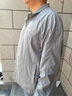 名郎（MELLEN）男士防曬衣冰絲薄款外套夏裝中青年高端潮流戶(hù)外防曬服立領(lǐng)夾克男 淺灰色 M 曬單實(shí)拍圖