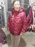 鴨鴨（YAYA）中年媽媽冬裝羽絨服女士2025新款中老年連帽洋氣加厚國風(fēng)外套QC 紫紅色 2XL 175/96A 曬單實(shí)拍圖