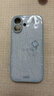 GGUU適用蘋(píng)果17promax手機殼iPhone17套17pro新款17AIir掛繩16promax玻璃16全包15鏡頭14防摔12女13pro 藍灰色-油畫(huà)幸運四葉草-送掛繩 iPhone17 曬單實(shí)拍圖