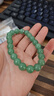 石頭記（istone）東陵玉手串一往情深綠東陵玉手鏈玉石手串新中式生日禮物送女友 A款8mm珠子204701501 曬單實(shí)拍圖