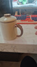 宜杯子汝窯辦公杯帶過(guò)濾陶瓷馬克杯茶杯辦公室泡茶杯茶水分離杯龍把米黃 曬單實(shí)拍圖