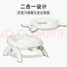 奧秀（OXO）兒童便捷馬桶圈折疊坐便器坐墊寶寶訓練輔助器外出旅行車(chē)載兩用 二合一馬桶圈 灰色 曬單實(shí)拍圖