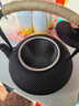 領(lǐng)藝圍爐煮茶壺器具戶(hù)外燒水壺可明火鐵質(zhì)電陶爐茶壺 雨霖鈴鑄鐵茶壺 曬單實(shí)拍圖