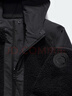 加拿大鵝（Canada Goose）【明星同款】Alberni男士雙面羊毛抓絨飛行員夾克大鵝外套 7067M 9381 黑色/黑色 L 曬單實(shí)拍圖