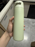 蘇泊爾保溫杯男士316L不銹鋼茶杯便攜戶(hù)外車(chē)載商務(wù)大容量隨手水杯子 薄荷綠 500ml 曬單實(shí)拍圖