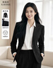 韓曼柯（HANMANKE）西服外套女商務(wù)面試職業(yè)正裝小個(gè)子2026新款女士高端西裝外套 曬單實(shí)拍圖
