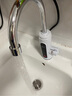 新飛（Frestec）電熱水龍頭即熱式快速熱加熱電熱水龍頭廚房熱水器自來(lái)水衛生間 數顯下進(jìn)水電鍍 白色數顯下進(jìn)水+普通插頭 曬單實(shí)拍圖