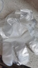 家來(lái)納一次性食品級手套廚房保潔家務(wù)洗碗PE薄膜厚實(shí)80g防水不漏 【透明·食品級·PE手套】100只 曬單實(shí)拍圖