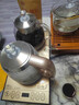 開(kāi)品 全自動(dòng)底部上水感應續水燒水壺 家用辦公電茶爐燒水消毒電熱水壺 嵌入式玻璃燒水壺茶桌一體套裝 1L 香檳金 20X37CM 三壺款式 桶水款 曬單實(shí)拍圖