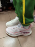 安踏（ANTA）兒童跑鞋女小童鞋26年春夏季新款飛騎士旋鈕扣平衡車(chē)鞋322619961 【春季密網(wǎng)】清水粉-2 33 鞋內長(cháng)20.5cm 曬單實(shí)拍圖
