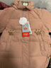 鴨鴨兒童羽絨服2025新款男女小童寶寶中長(cháng)款連帽加厚童裝冬季外套YD 曬單實(shí)拍圖