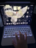索盈妙控鍵盤(pán)蘋(píng)果ipad air7/6平板鍵盤(pán)保護套11/10.9英寸一體藍牙2025新款磁吸懸浮外接雙面夾觸控保護 曬單實(shí)拍圖
