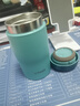 虎牌（TIGER）原裝進(jìn)口保冷保溫杯時(shí)尚簡(jiǎn)約輕量便攜水杯MJF-A024 鴨蛋青AGT 240ml 曬單實(shí)拍圖