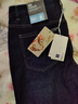 HLA海瀾之家直筒牛仔褲男中華龍加絨加厚褲子男冬季新年 曬單實(shí)拍圖