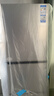 海爾（Haier）「真省電」251L三門(mén)小冰箱黑金凈化一級能效風(fēng)冷無(wú)霜星輝銀BCD-251WGHC3E7WV(銀)國家補貼 曬單實(shí)拍圖