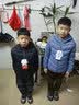 鴨鴨兒童輕薄羽絨服男女童短款連帽保暖秋冬季小童中大童裝外套KX 曬單實(shí)拍圖