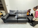 芝華仕頭等艙波特菲勒50795真皮零靠墻電動(dòng)沙發(fā)黑色2.92m大黑牛直排沙發(fā) 曬單實(shí)拍圖
