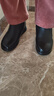 紅蜻蜓媽媽棉鞋女冬款羊毛加絨保暖高幫短靴舒適皮靴WTC44638 黑色 38 曬單實(shí)拍圖